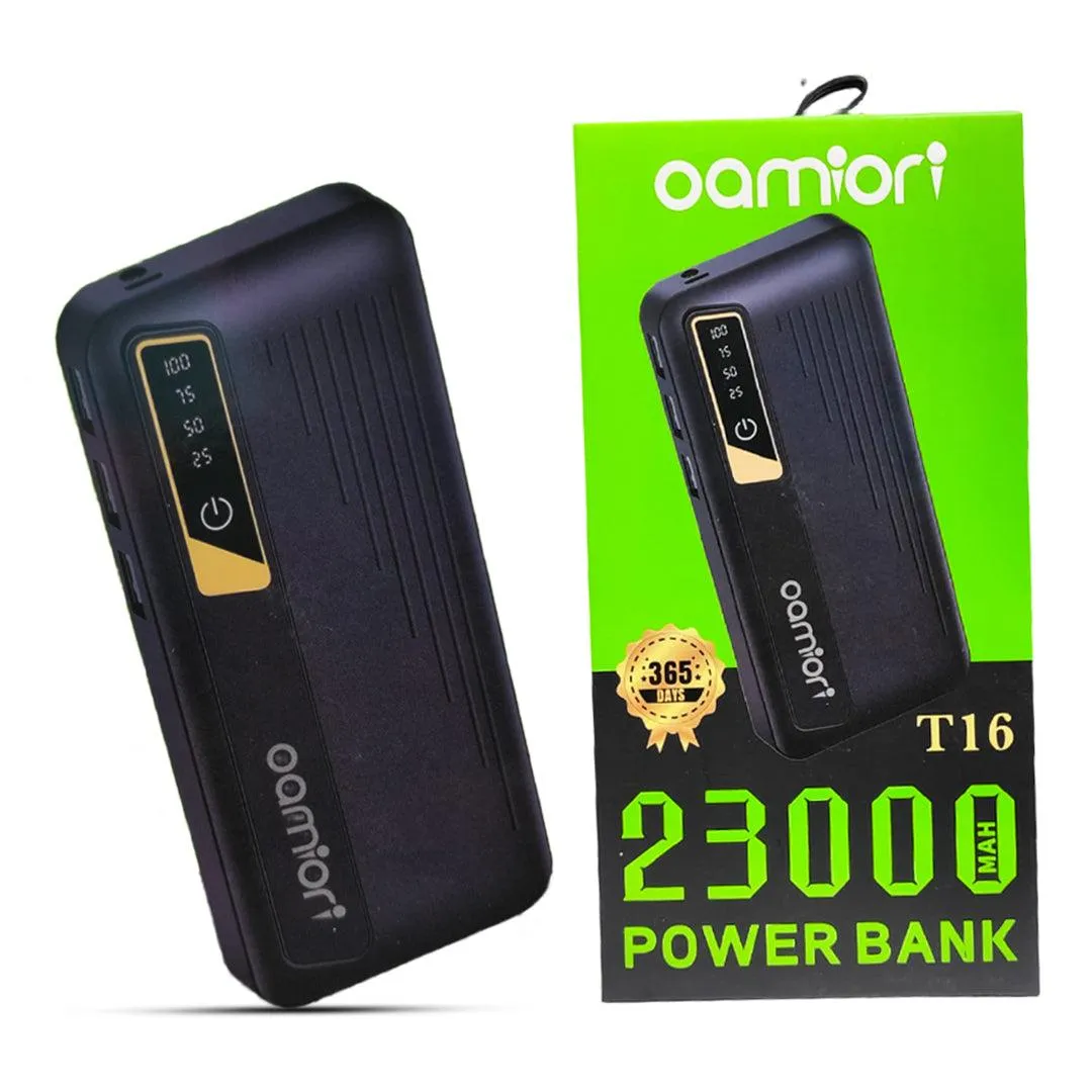 Oamiori Portable Power Bank 23000mAh - T16