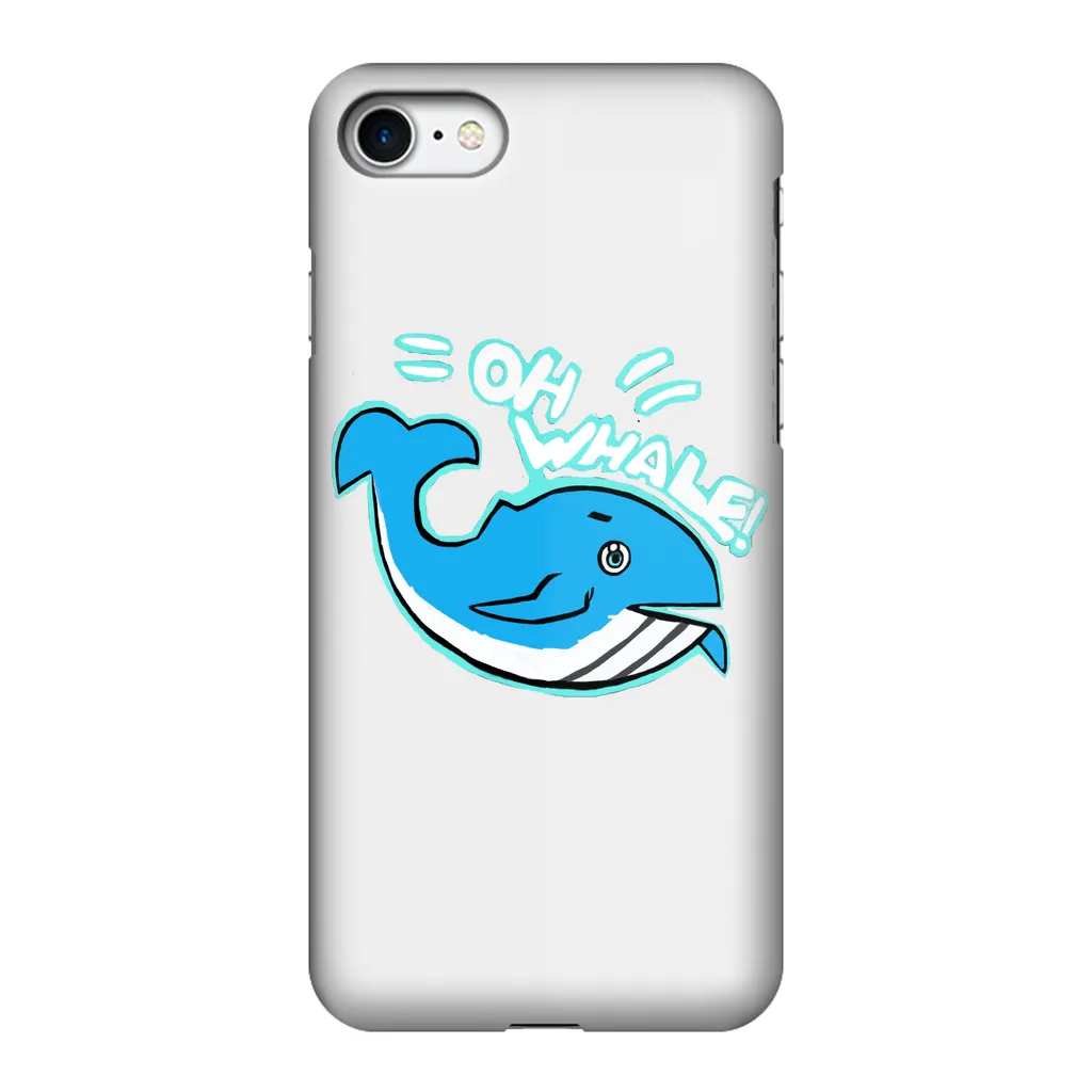 Oh Whale Fully Printed Tough Phone Case