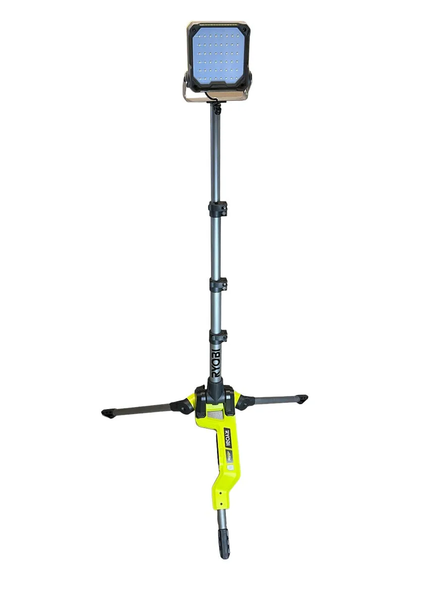 ONE  18-Volt Cordless Hybrid LED Tripod Stand Light (Tool Only) - Factory Reconditioned