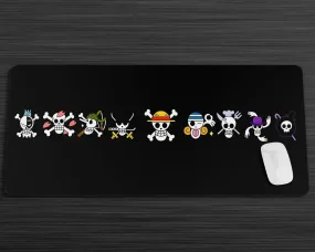 One Piece Jolly Roger Symbols Gaming Mouse Pad