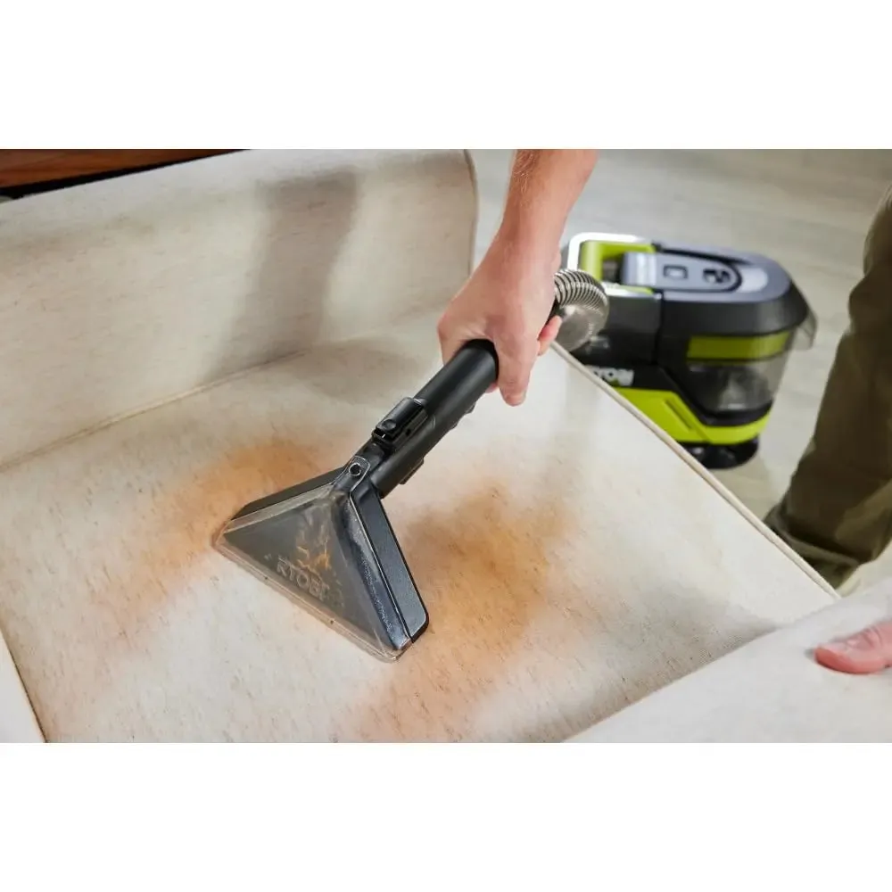 Open Box -  RYOBI ONE  HP 18V Brushless Cordless SWIFTClean Mid-Size Spot Cleaner with 4.0 Ah Battery and Charger