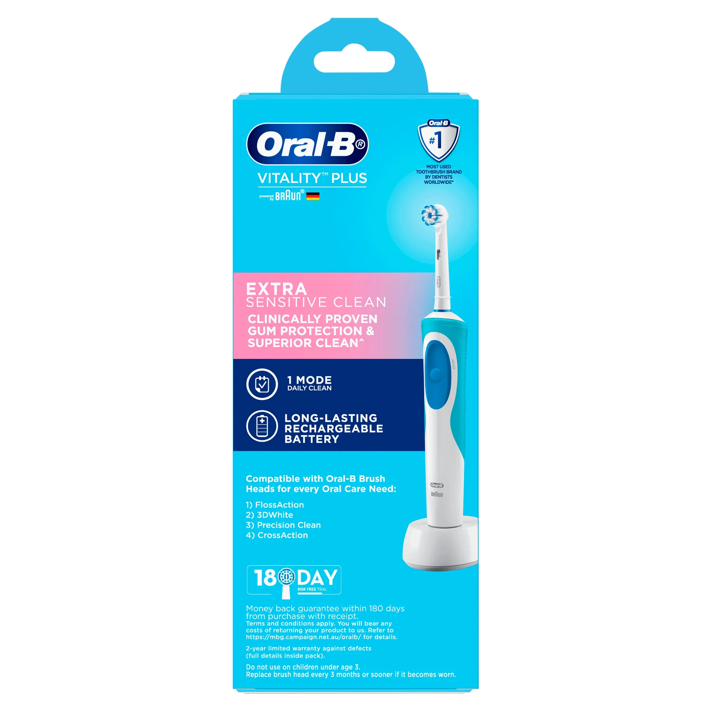 Oral-B Vitality Eco Box Extra Sensitive Power Toothbrush