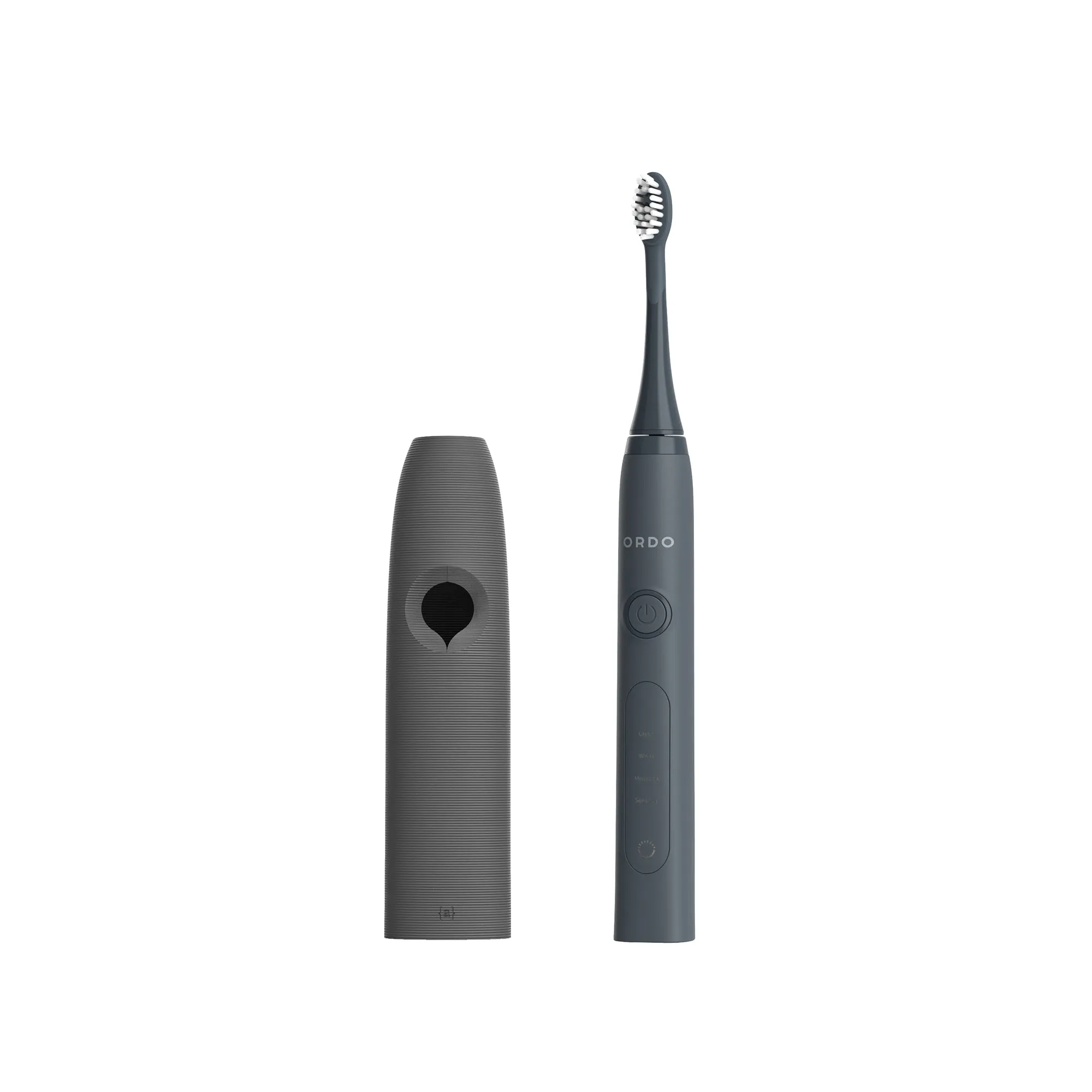 Ordo Sonic  Toothbrush & {access}ories Handle - Charcoal Hemispherical Small Smooth