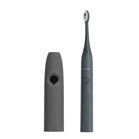 Ordo Sonic  Toothbrush & {access}ories Handle - Charcoal Hemispherical Small Smooth