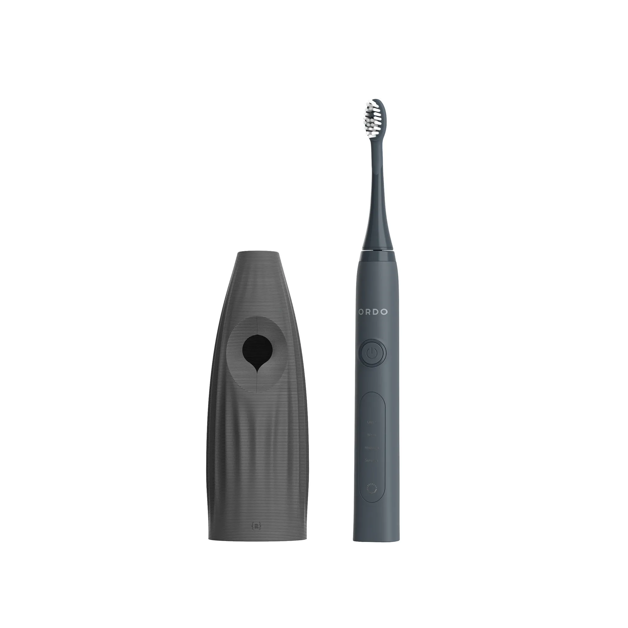 Ordo Sonic  Toothbrush & {access}ories Handle - Charcoal Tapered Large Vertical