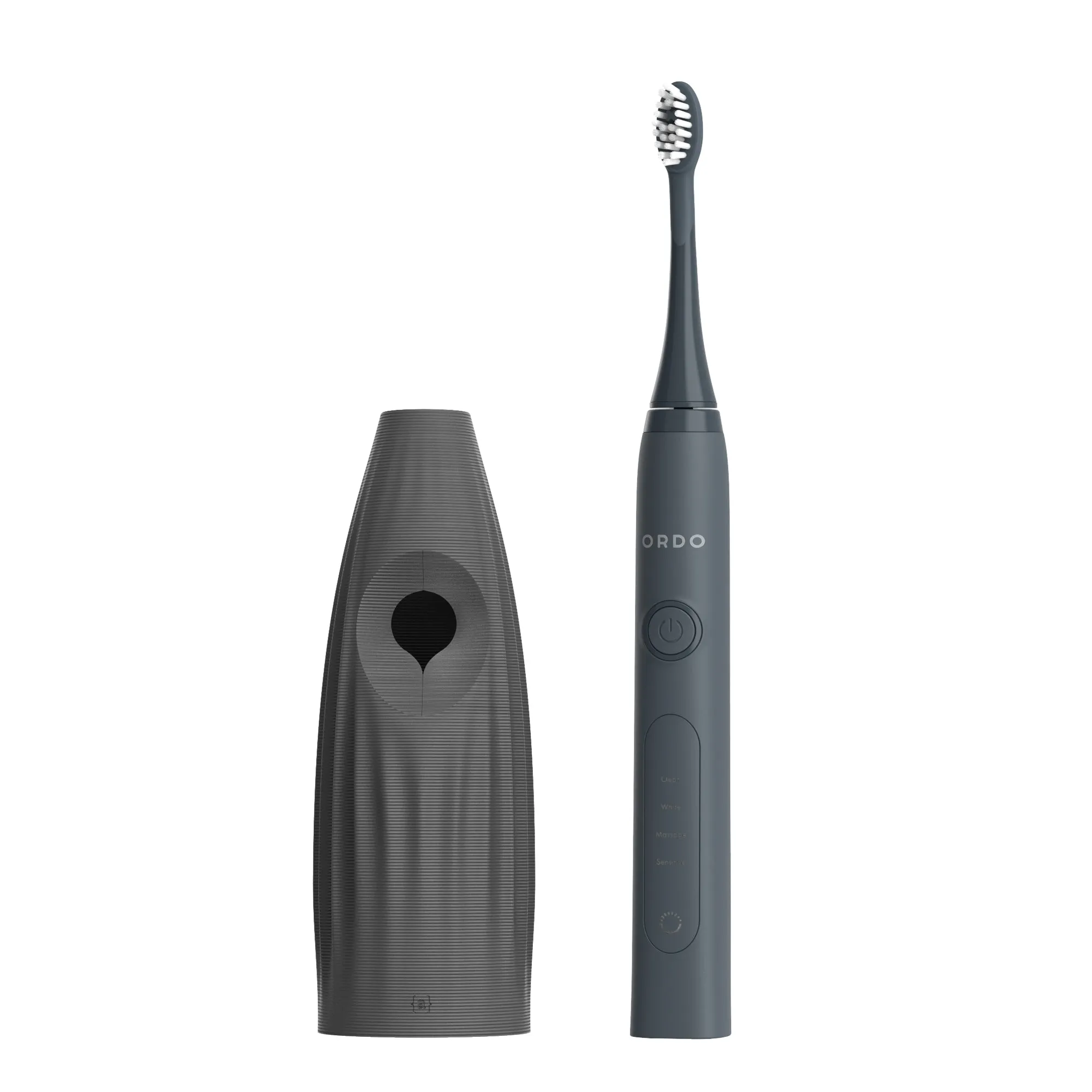 Ordo Sonic  Toothbrush & {access}ories Handle - Charcoal Tapered Large Vertical