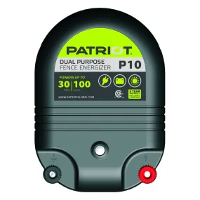 Patriot P10 dual purpose fence charger (12v/110v)