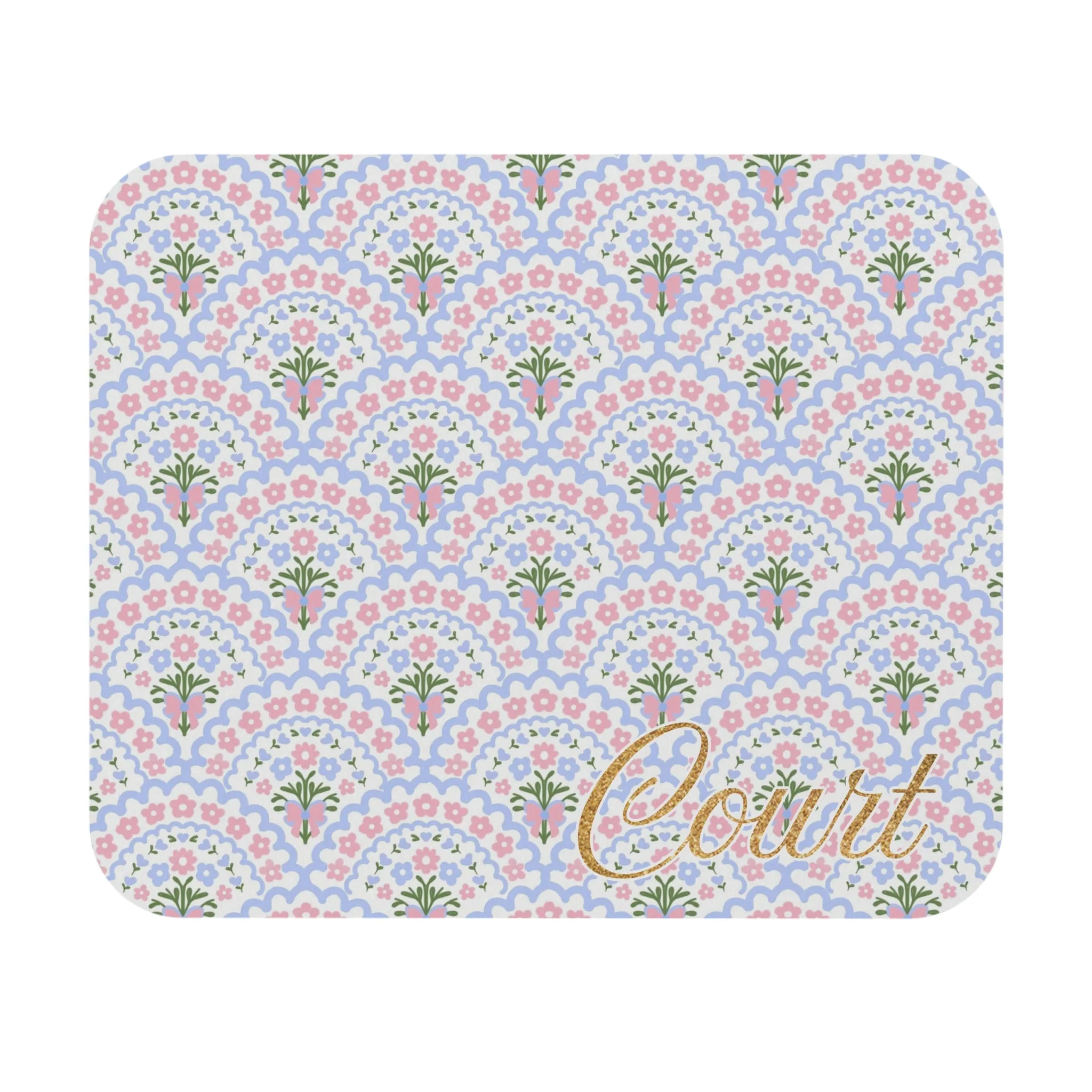 PERSONALIZED Casteel Non-Slip Mouse Pad | Rubber Base, Durable Cloth Cover and Stain-Resistant