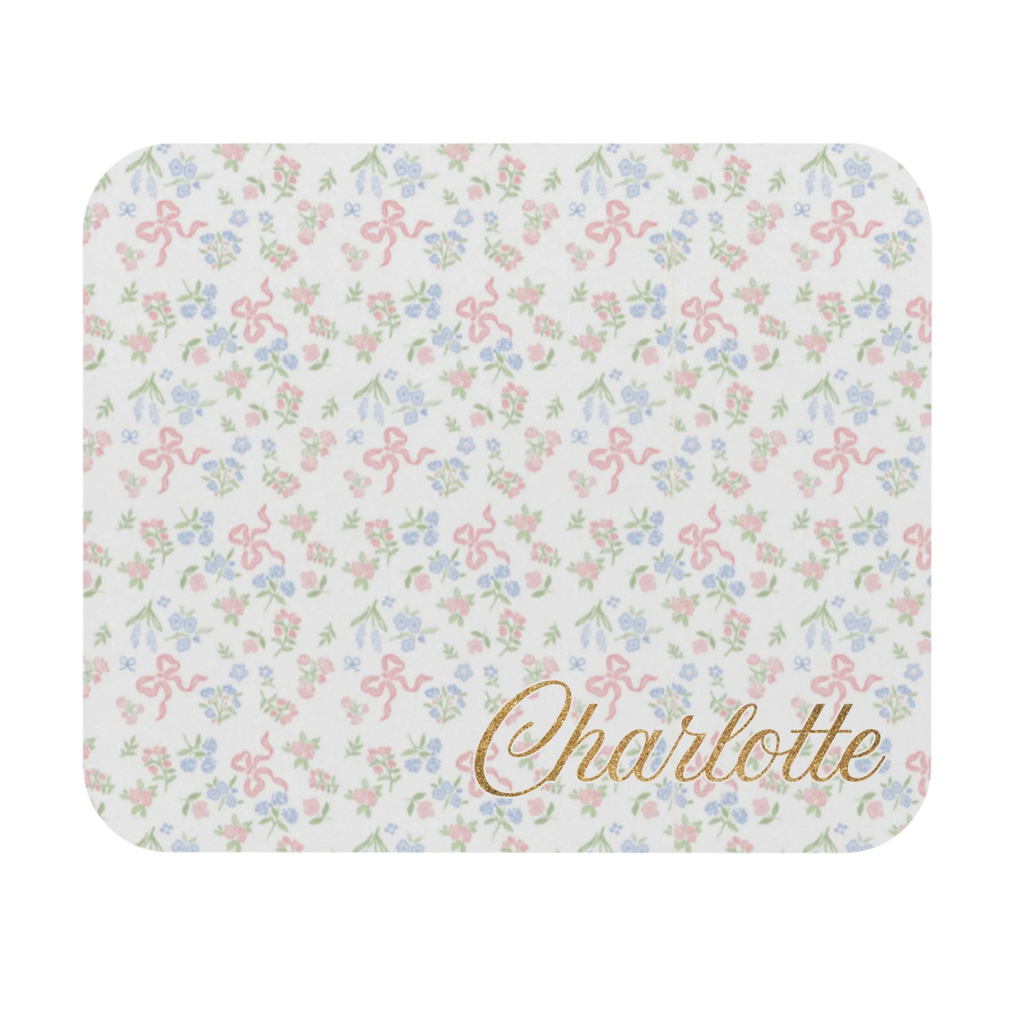 PERSONALIZED Casteel Non-Slip Mouse Pad | Rubber Base, Durable Cloth Cover and Stain-Resistant