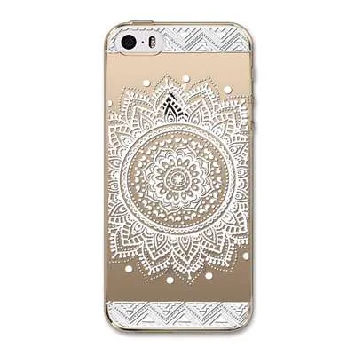 Phone Back Cases For iPhone 5 iPhone 5s SE Ultra Thin Soft TPU Silicon Printed Animals Flower Beauty Girl Back Case Cover