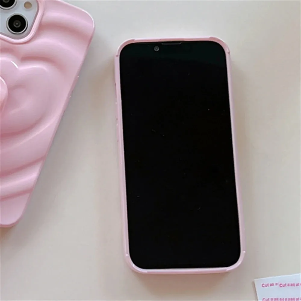 Pink Heart iPhone Case