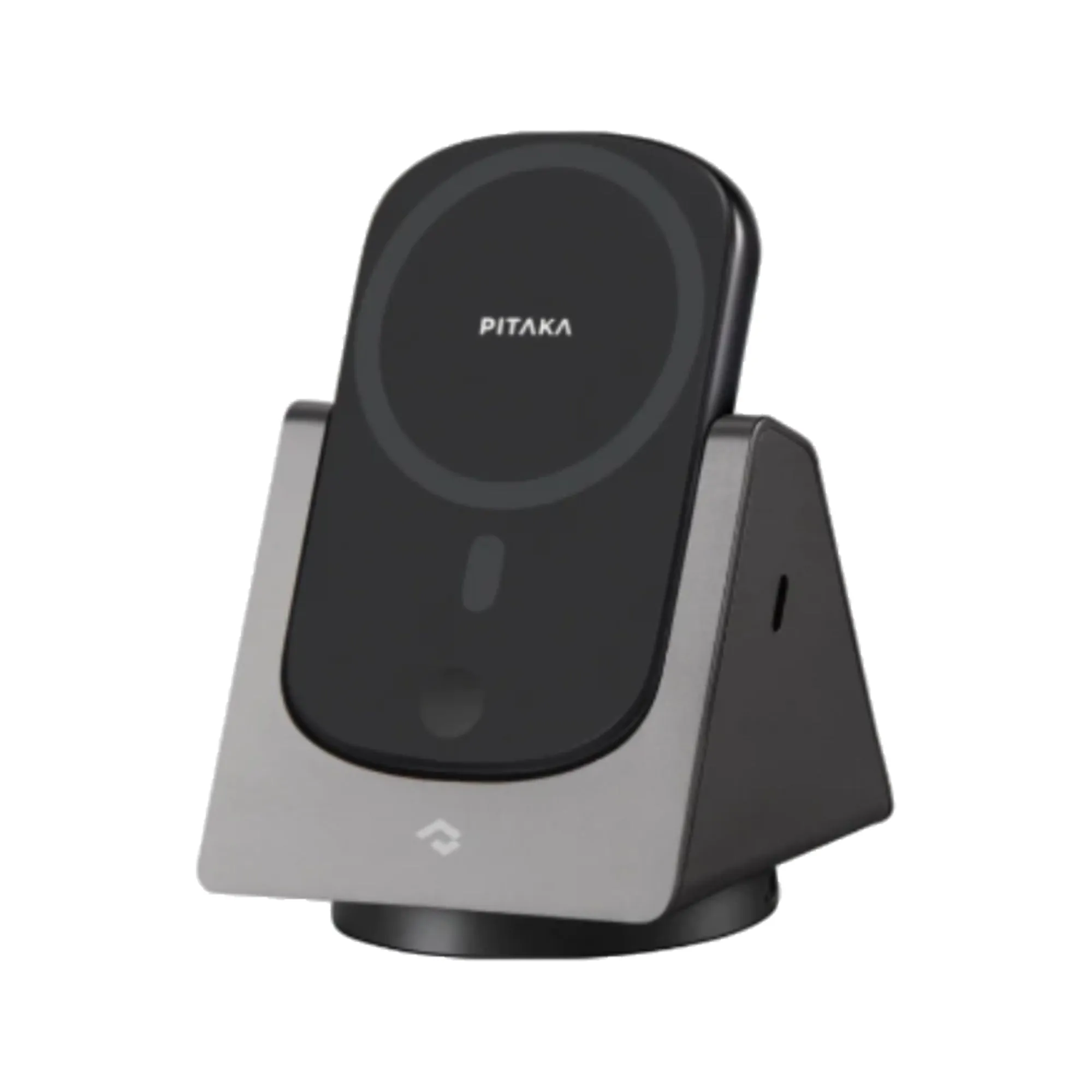 PITAKA MagEZ Slider 2 with 4000mah Power Bank - Compact 3-in-1 Wireless Charger