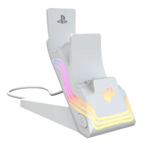 PlayStation 5 White Afterglow™ Wave Dual Charger