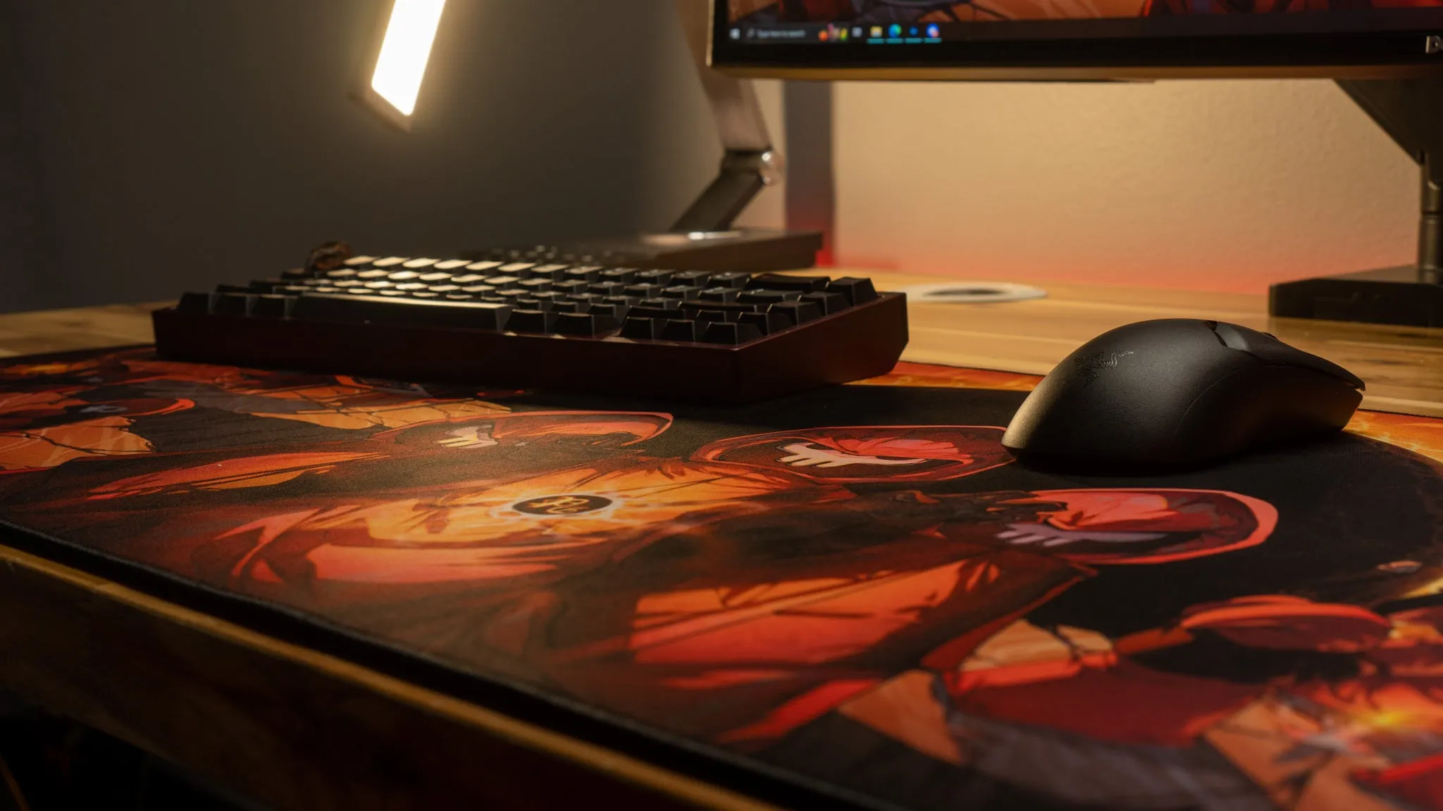 Pravus "Revelation by Dawn" Content Creator Collaboration Gaming Mouse Pad Deskmat