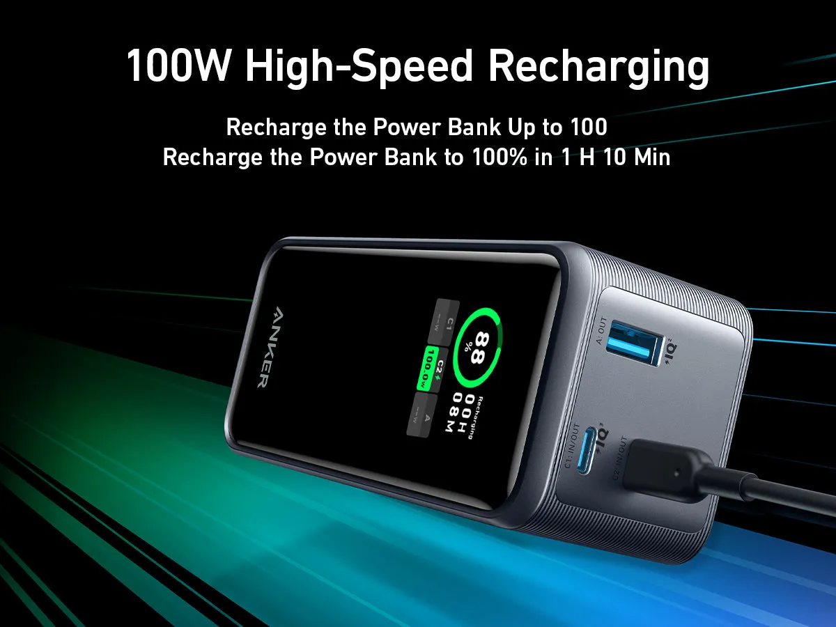 Prime Power Bank 20000Mah 200W Black