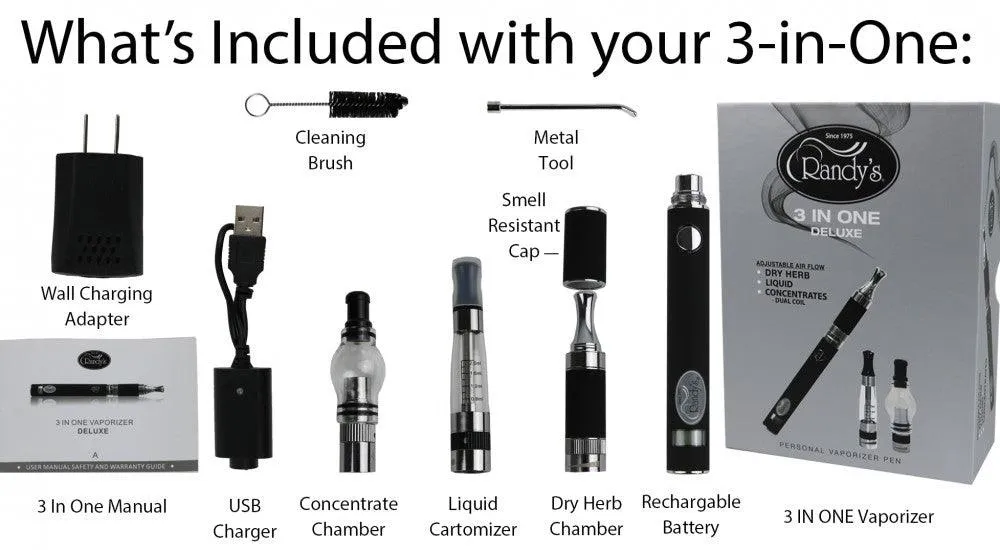 Randy's | 3-in-1 Vaporizer