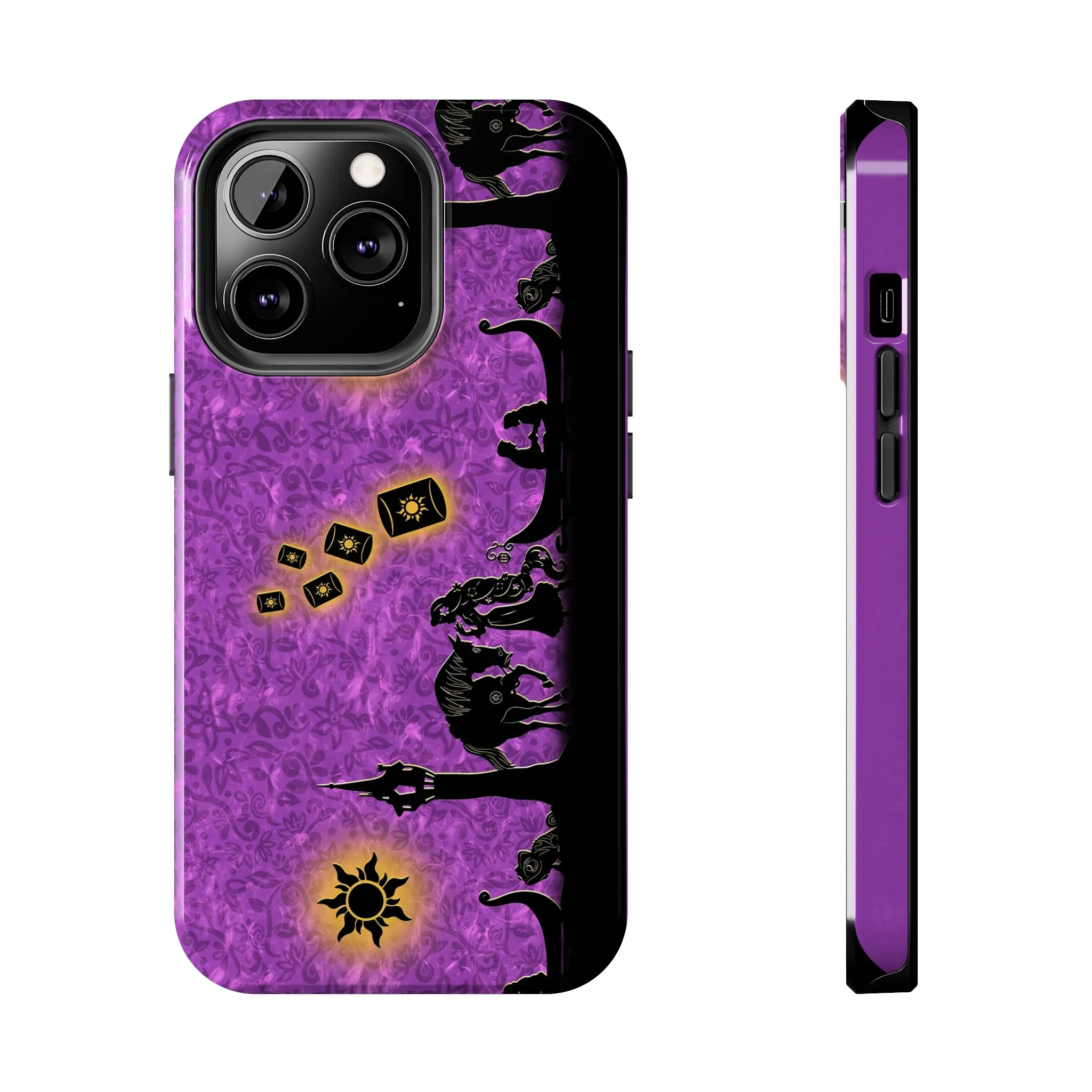 Rapunzel Border Ride Phone Case Gift Inspired Fan Art Movie