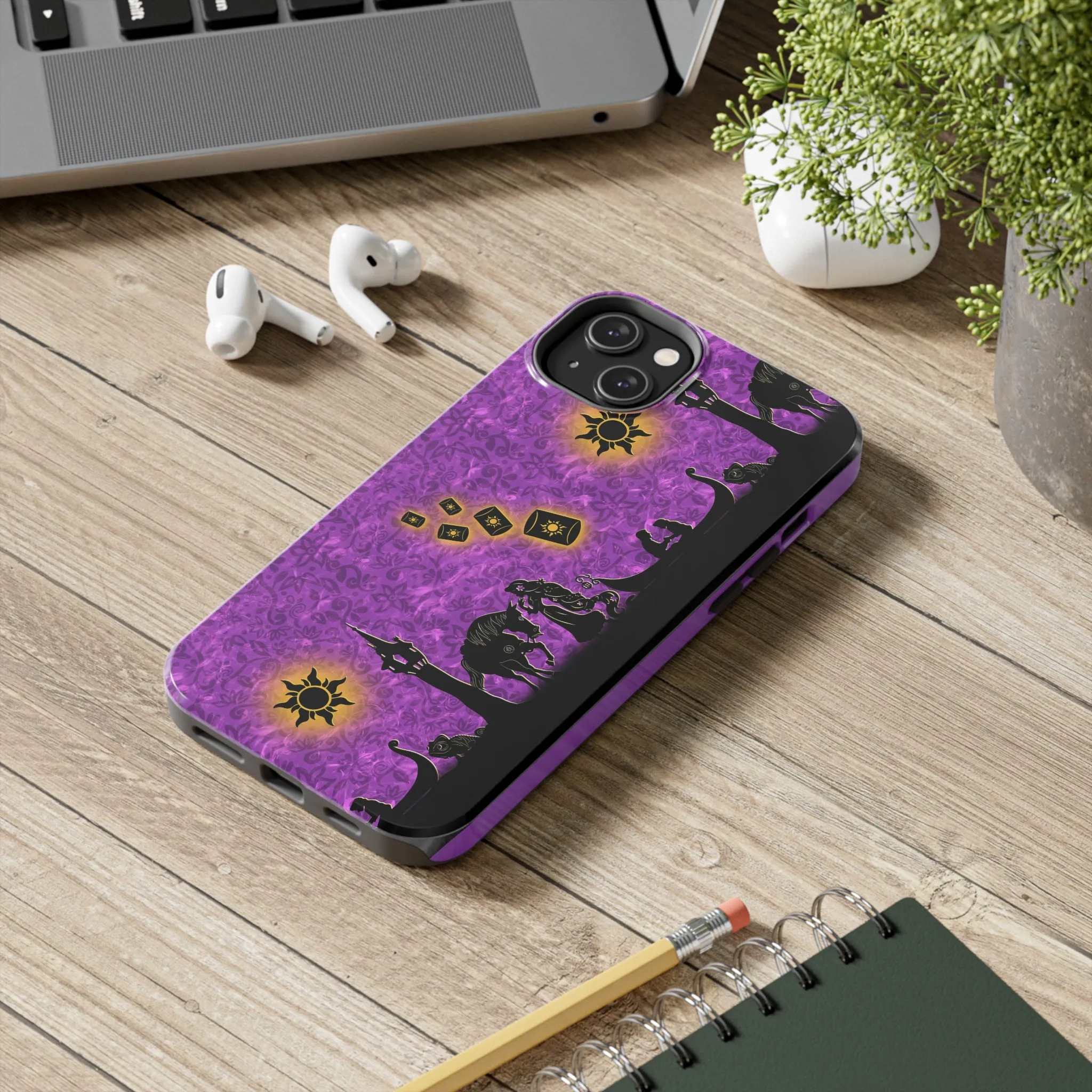 Rapunzel Border Ride Phone Case Gift Inspired Fan Art Movie