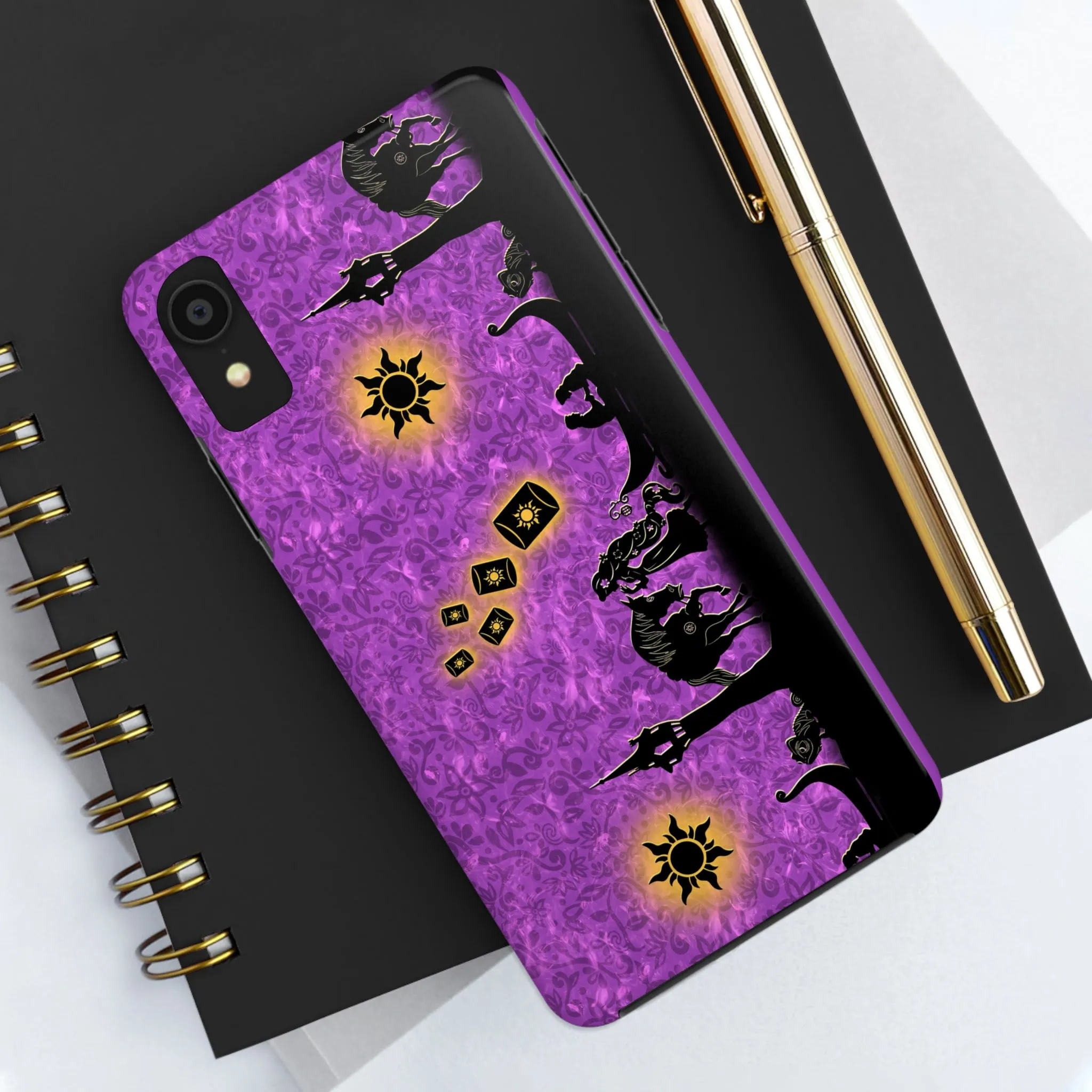 Rapunzel Border Ride Phone Case Gift Inspired Fan Art Movie