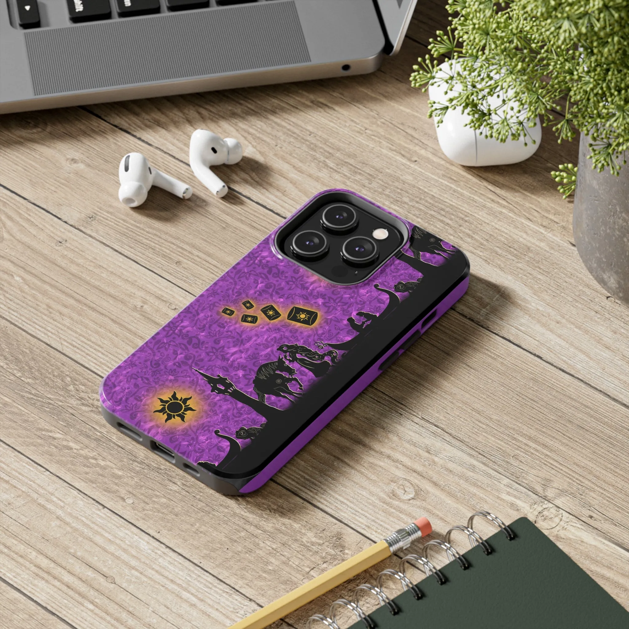 Rapunzel Border Ride Phone Case Gift Inspired Fan Art Movie