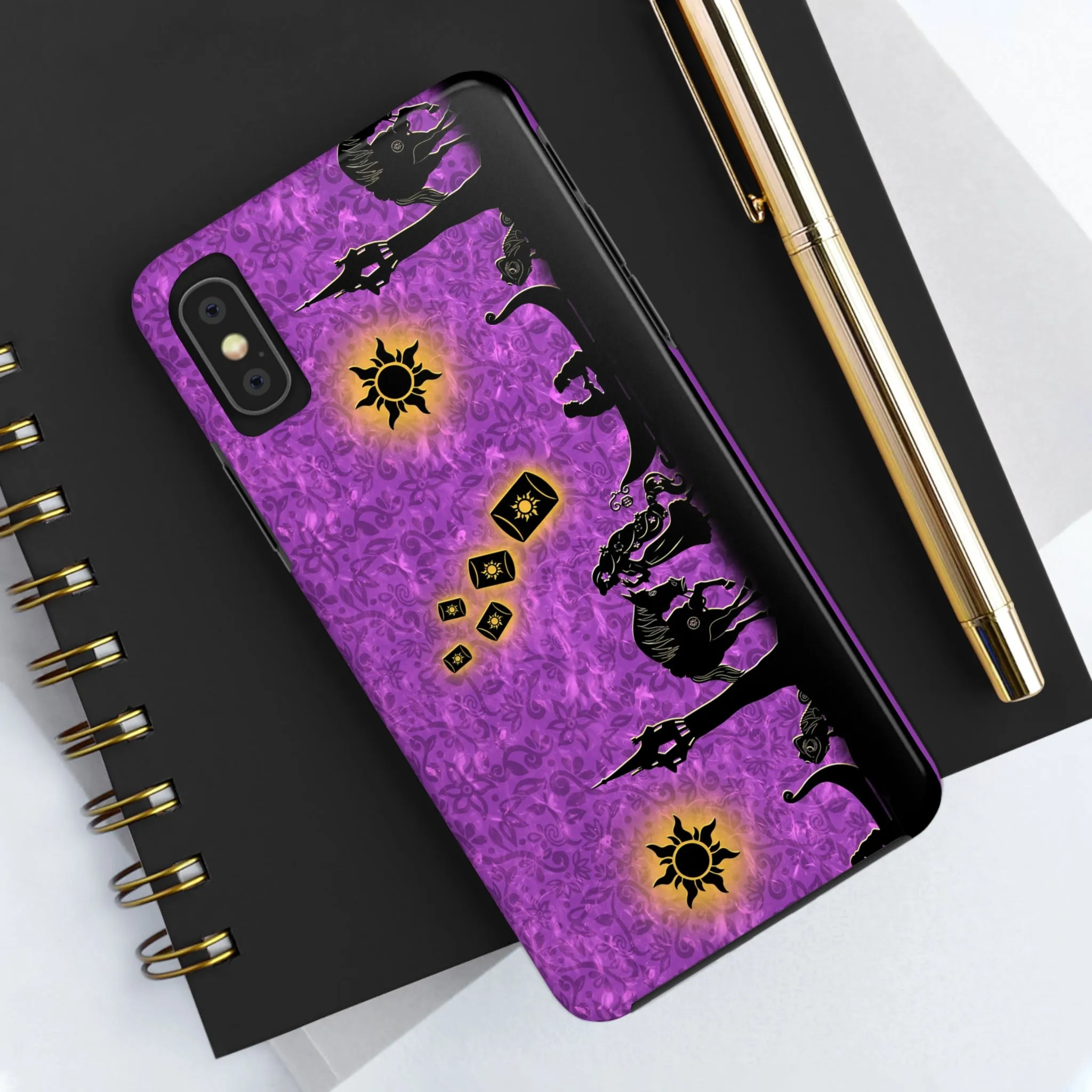 Rapunzel Border Ride Phone Case Gift Inspired Fan Art Movie