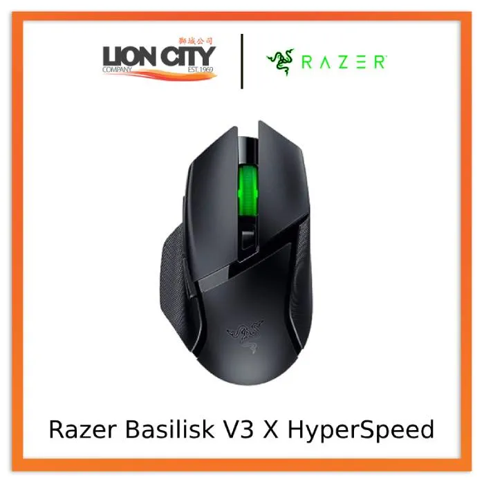 Razer Basilisk V3 X HyperSpeed Wireless Gaming Mouse