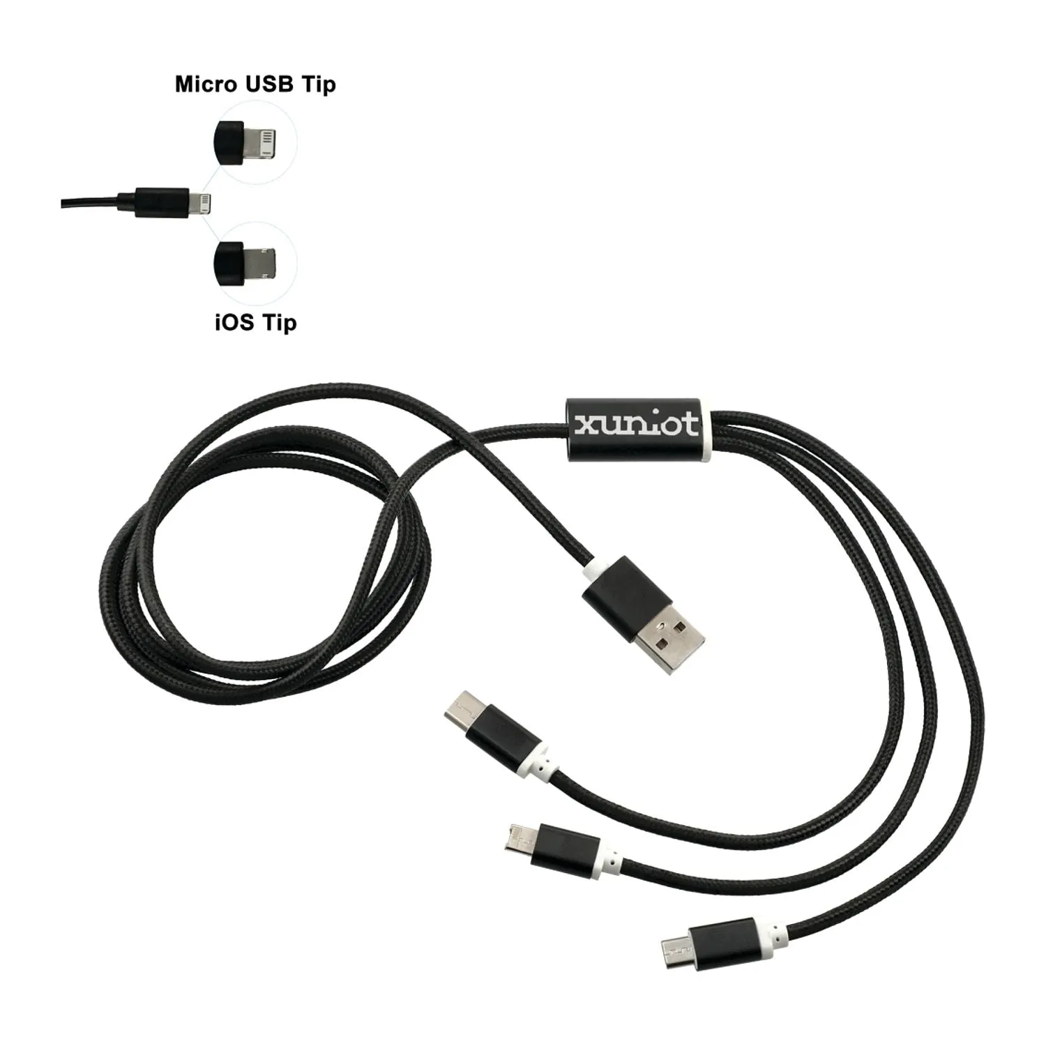 Realm 3-in-1 Long Charging Cable