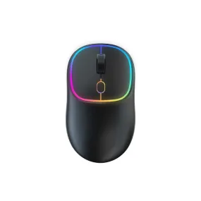 Rechargeable Wireless Mouse with Ergonomic Stressless Gripping