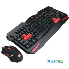 Redragon S101-2 Vajra Gaming Keyboard and Centrophorus Mouse M601 Combo