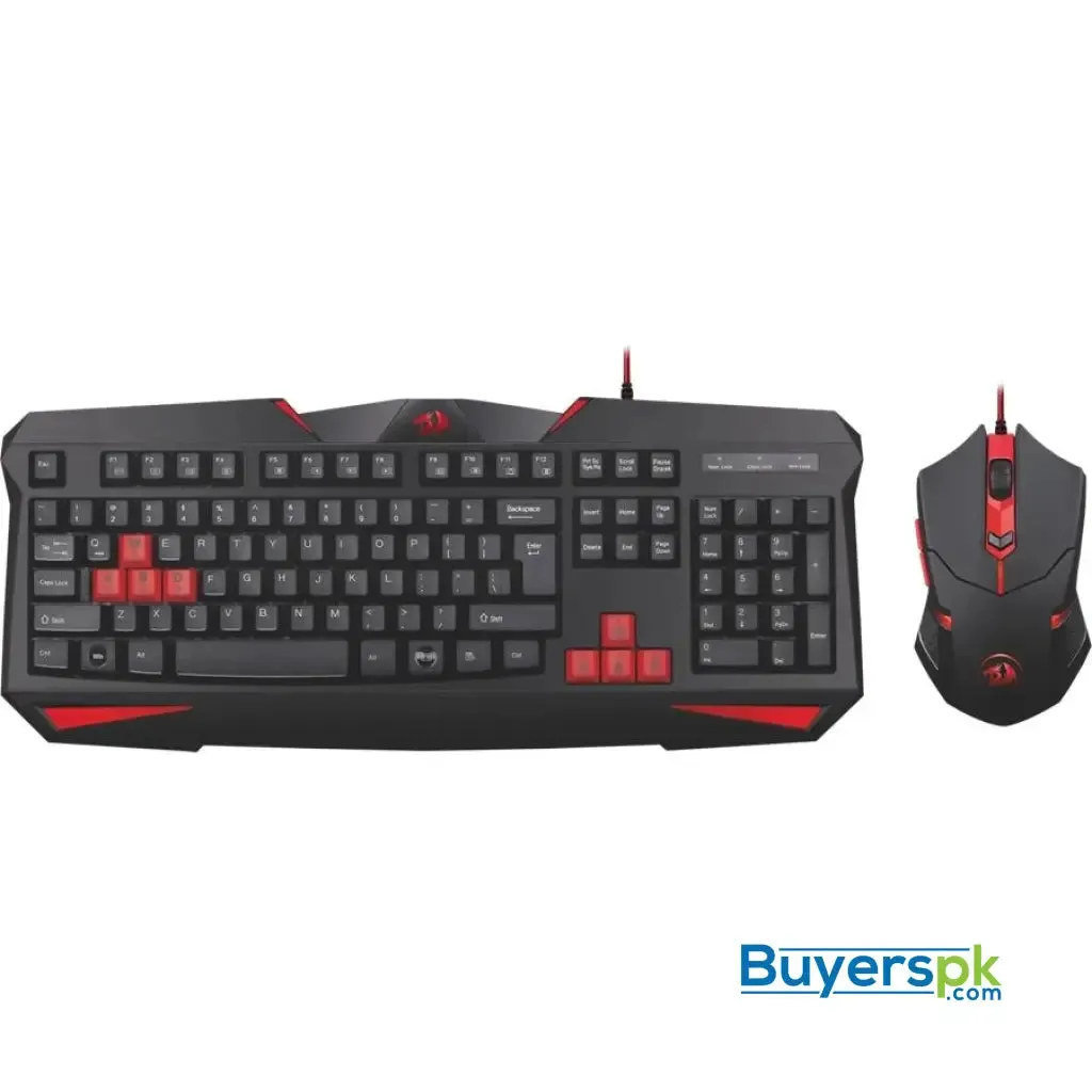 Redragon S101-2 Vajra Gaming Keyboard and Centrophorus Mouse M601 Combo