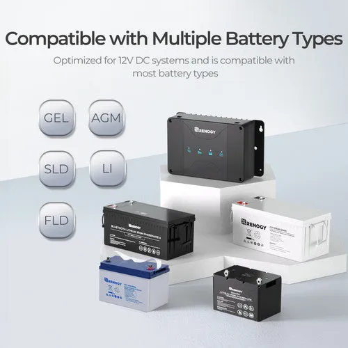 Renogy 12V 30A DC-DC On-Board Battery Charger with MPPT