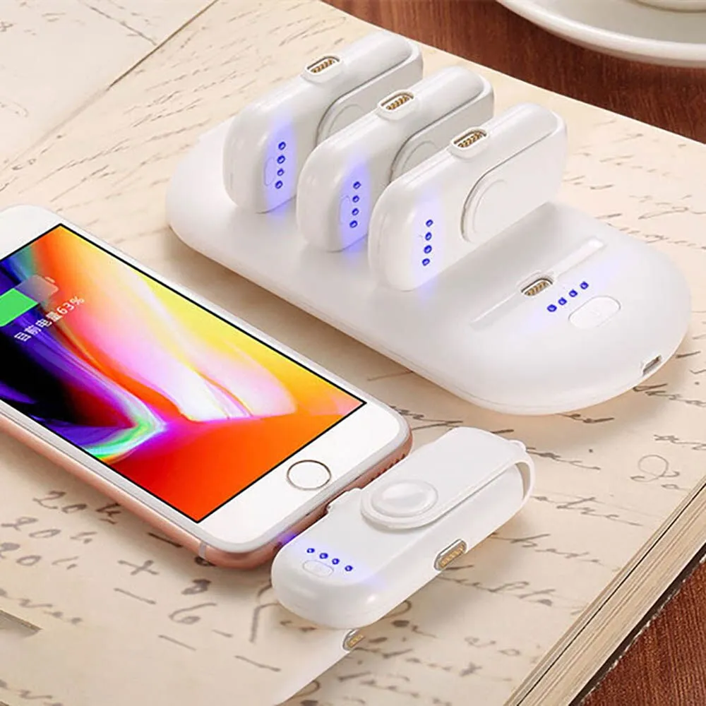 Replaceable Portable Magnetic Mini Power Bank