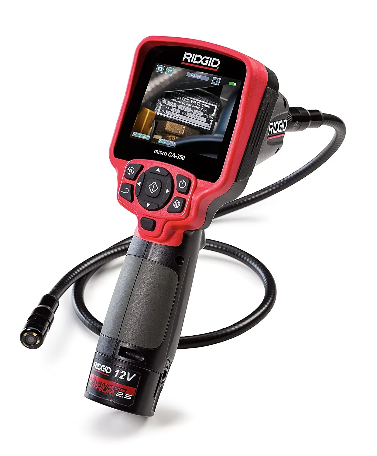 RIDGID CA-350 Monitor Size, Handheld Inspection Camera 55898