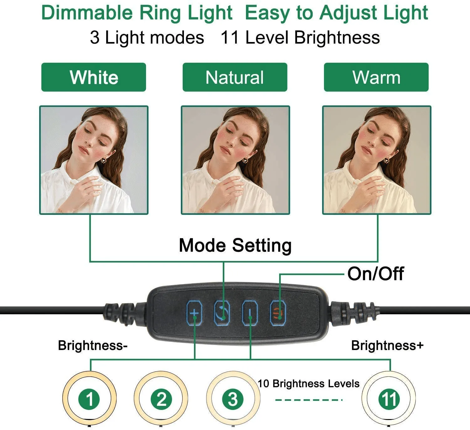 Ring Light With Stand Fill Light & Beauty Face-Selfie light