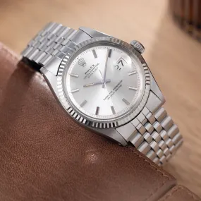 Rolex Datejust 1601 Silver Dial with Punched Papers