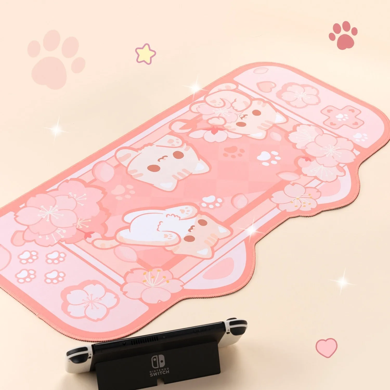 Sakura Neko Gaming Mousepad