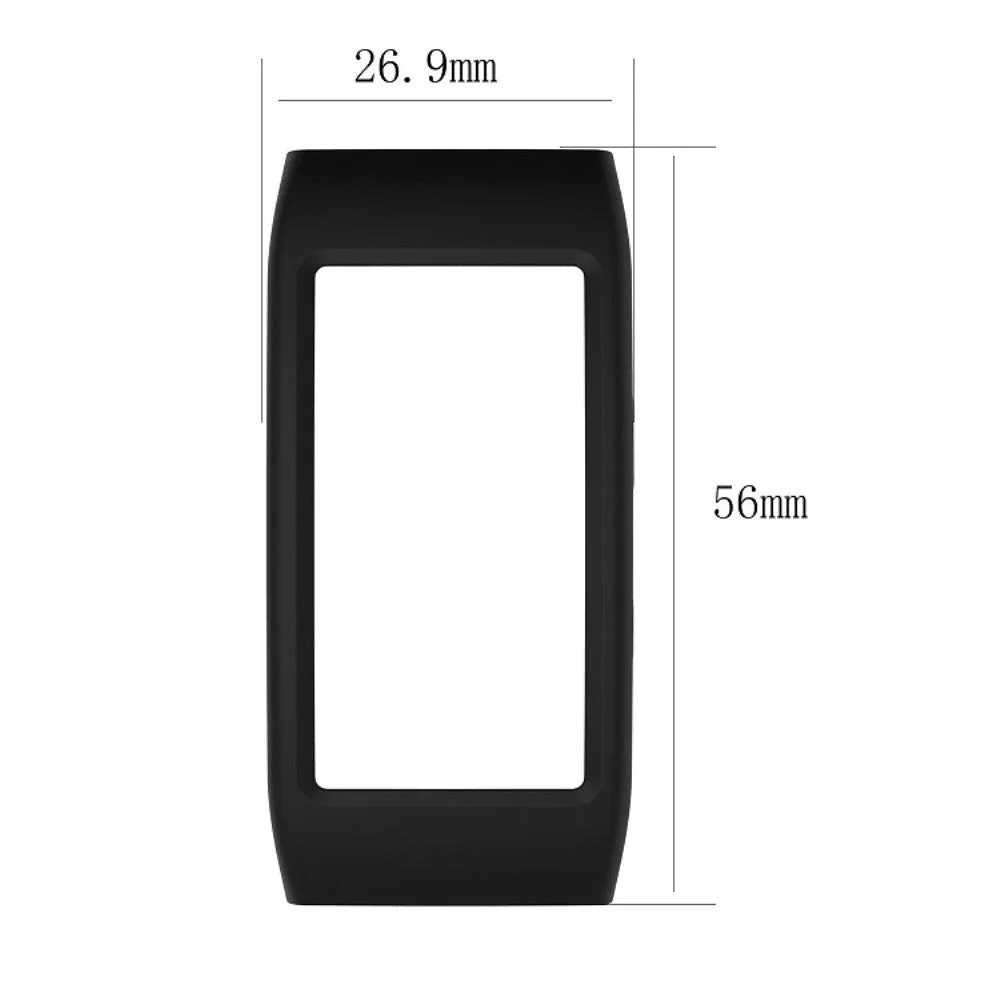 Samsung Gear Fit2 Pro Silikone Cover - Sort