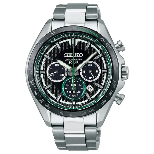 SEIKO × MODELLISTA Premium Solar Drive Premium Chronograph Watch