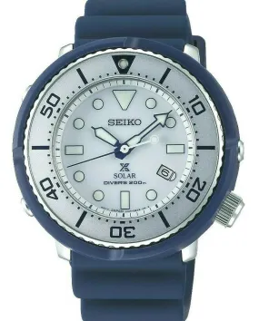 Seiko Prospex Scuba LOWERCASE SHIPS Limited Solar Diver Men's Watch SBDN055