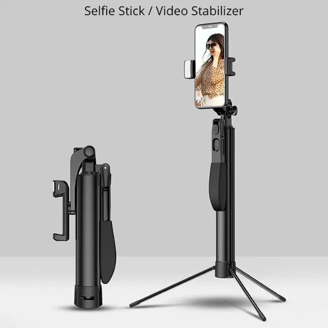 Selfie Stick Video Stabilizer for Mobile Phone