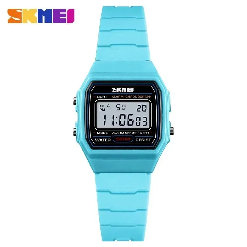 Skmei  Alarm Clock Luminous Digital Watches Relogio Children Watch Kids Watches Sports Style Waterproof Wristwatch 1460