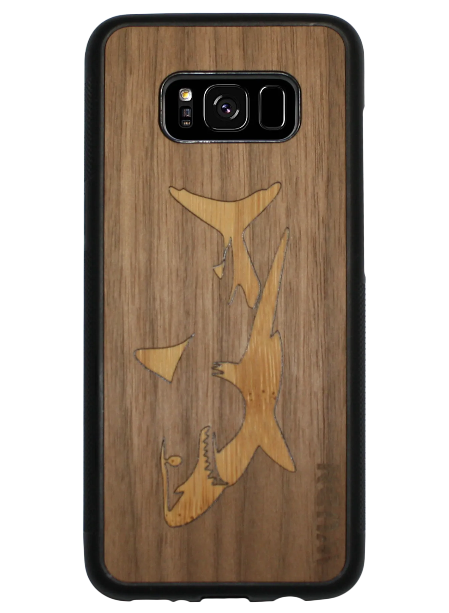 Slim Wooden Phone Case | Great White Shark