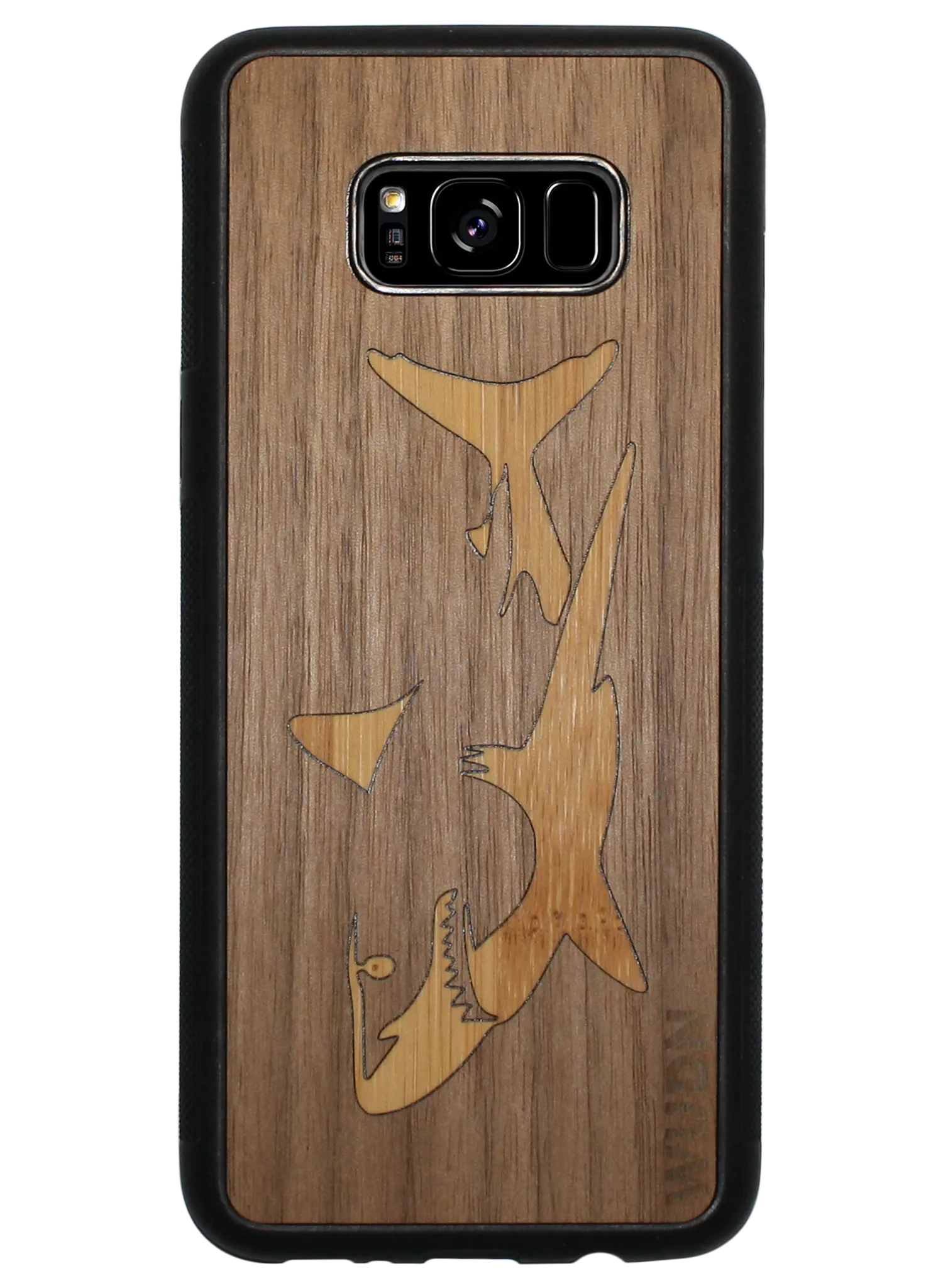 Slim Wooden Phone Case | Great White Shark