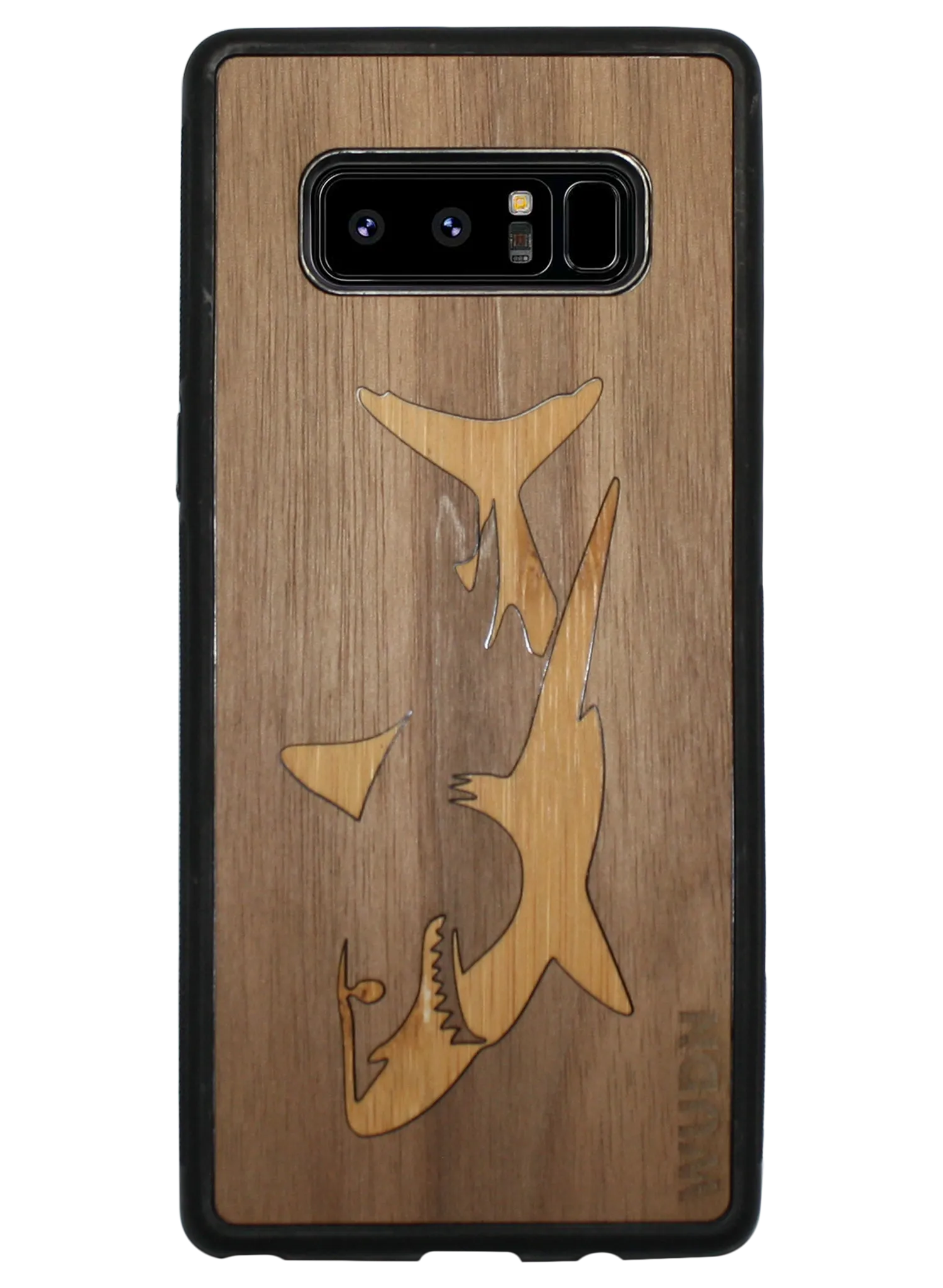 Slim Wooden Phone Case | Great White Shark