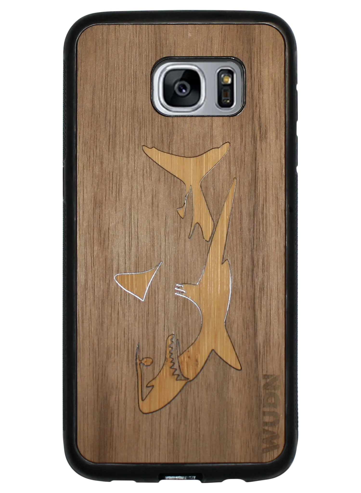 Slim Wooden Phone Case | Great White Shark