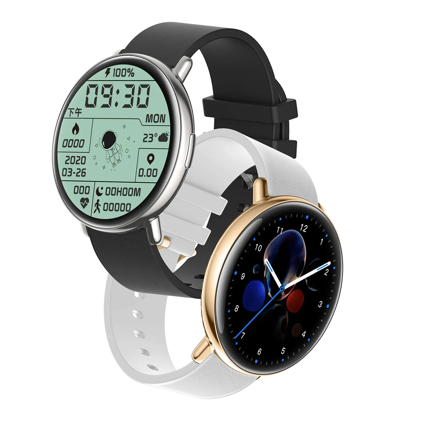 Smart Watch 1.35AMOLED HD Color Screen Multi-Dial Changeable Heart Rate Monitoring Phone Information Reminder