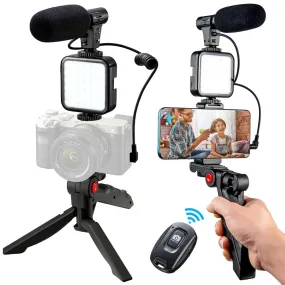 Smartphone Camera Tripod Vlogging Kit