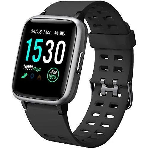 SmartWatch Orologio Fitness Uomo Donna Cardiofrequenzimetro IP68 Smart Watch Da Polso Contapassi Smartband Activity Tracker Per Android IOS