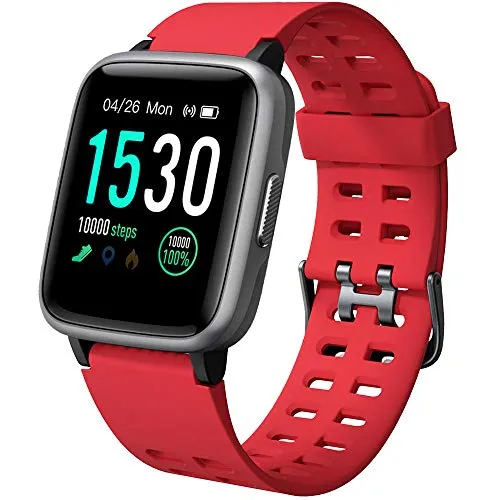 SmartWatch Orologio Fitness Uomo Donna Cardiofrequenzimetro IP68 Smart Watch Da Polso Contapassi Smartband Activity Tracker Per Android IOS