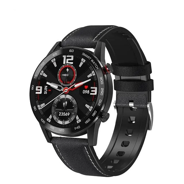 SMAXPLUS RISE™ Men's Smartwatch: Blood/Heart Monitor, Fitness Tracker, Bluetooth Calling